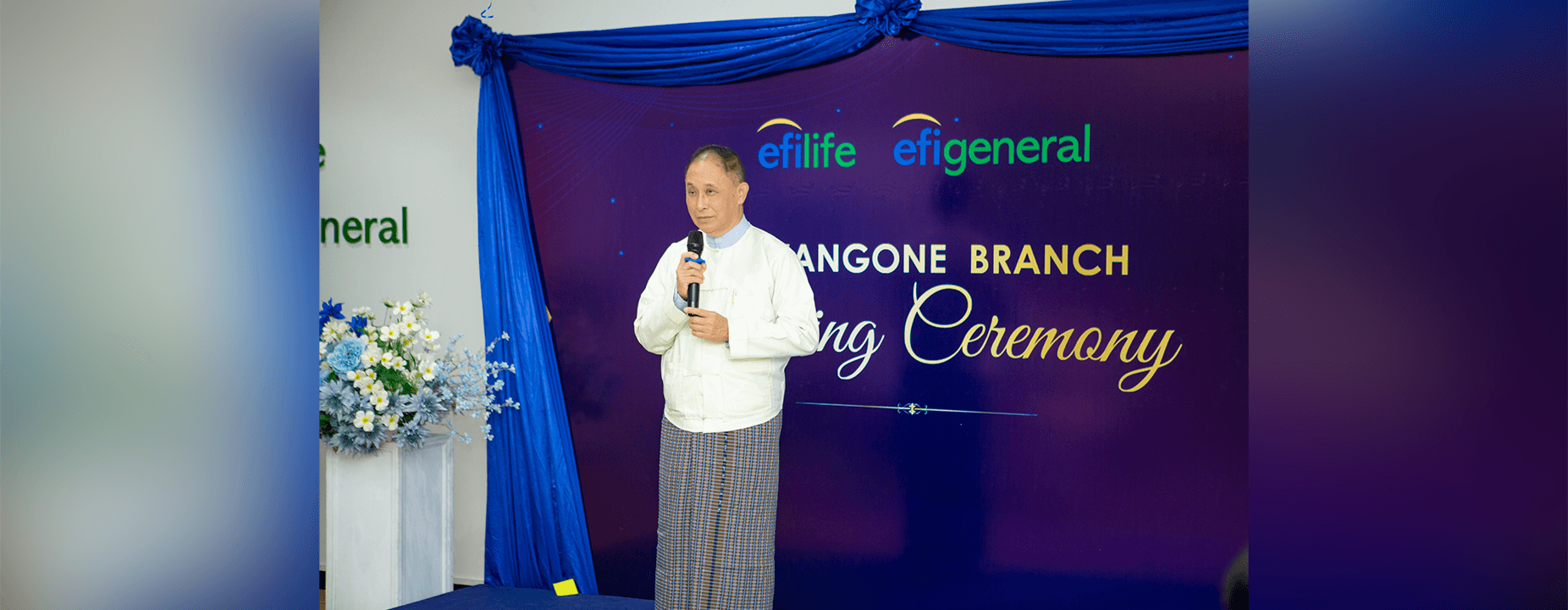 EFI successfully held the opening ceremony of its Mayangone branch office in Yangon on June 11th.